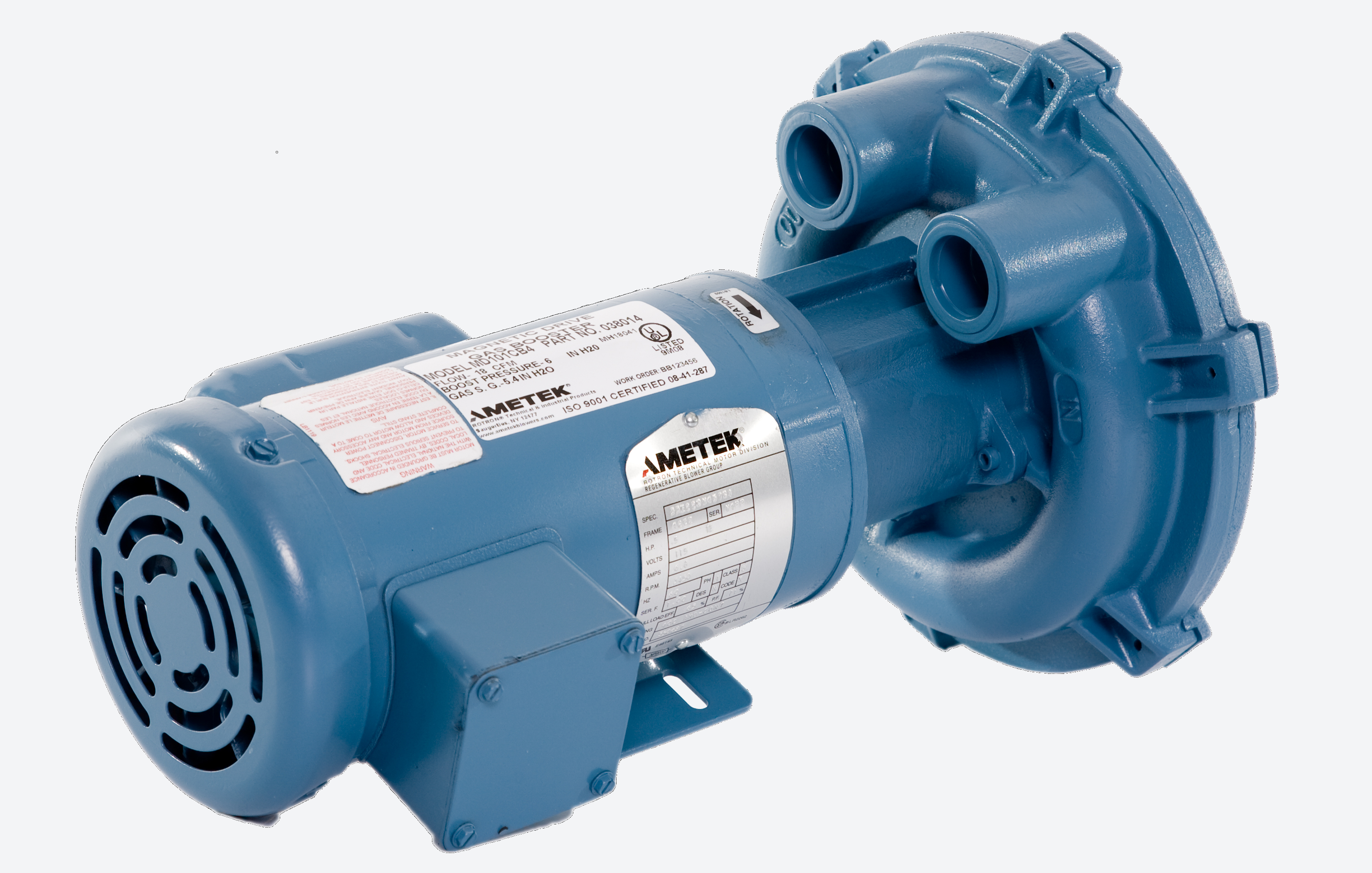 ROTRON MD Magnetic Drive blower